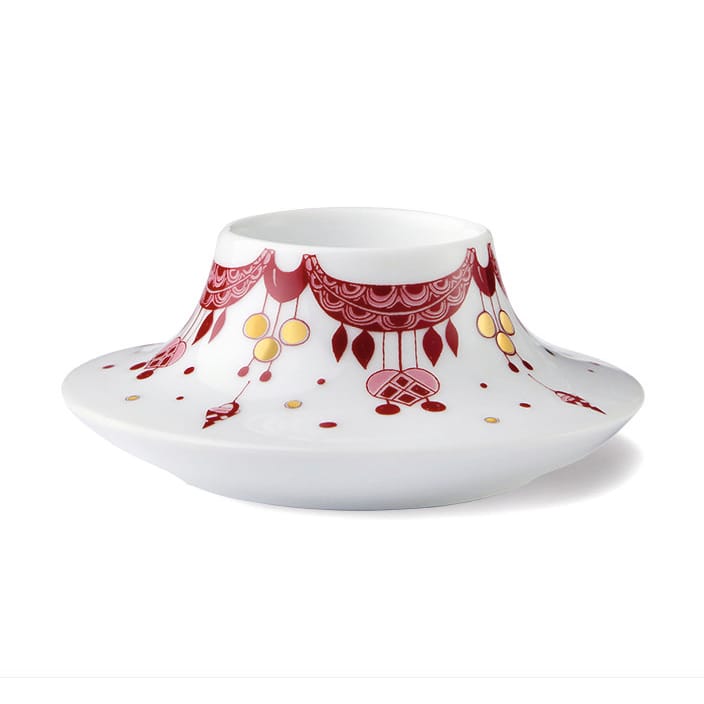 Guirlande adventskandelaar Ø 12,5 cm - Rood - Bjørn Wiinblad