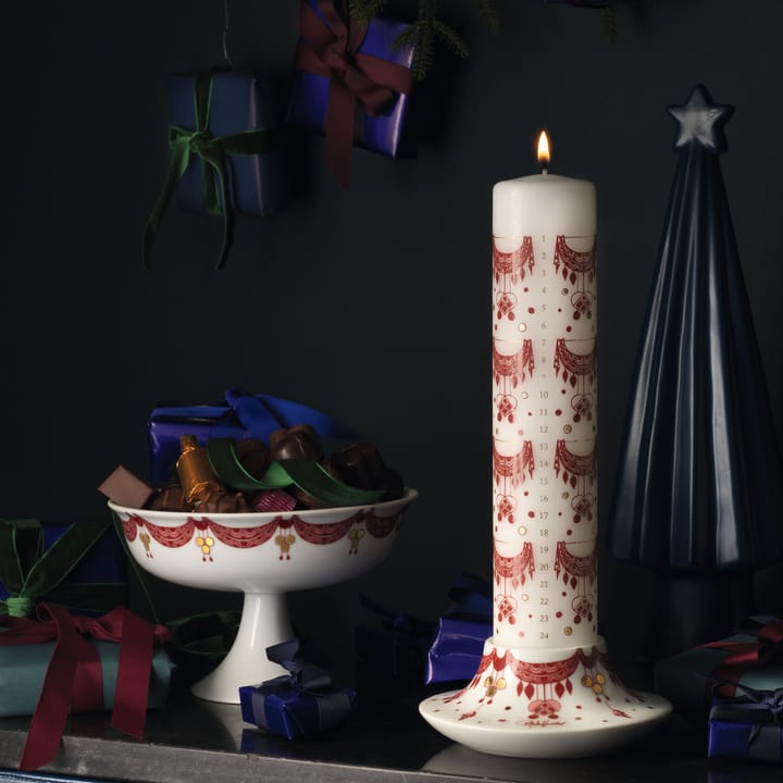 Guirlande adventskandelaar Ø 12,5 cm, Rood Bjørn Wiinblad