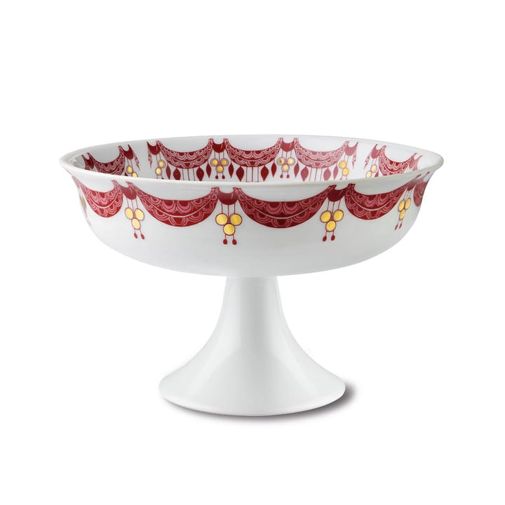 Guirlande koekjesschaal Ø 16,5 cm - Rood - Bjørn Wiinblad