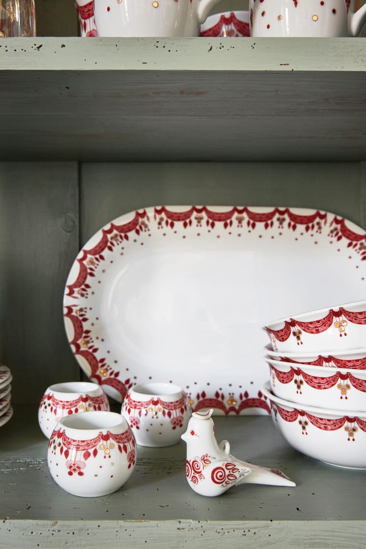 Guirlande waxinelichtjeshouder 5 cm, Rood Bjørn Wiinblad