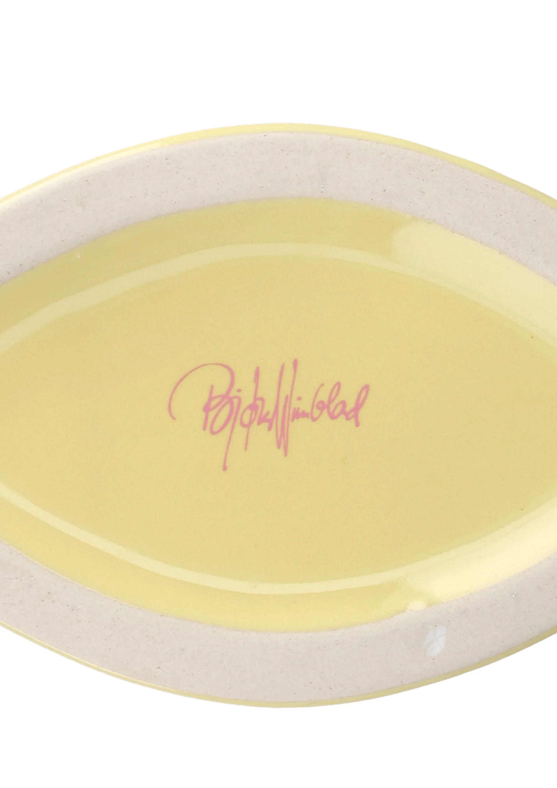 Nina vaas, Geel-roze, 22 cm Bjørn Wiinblad