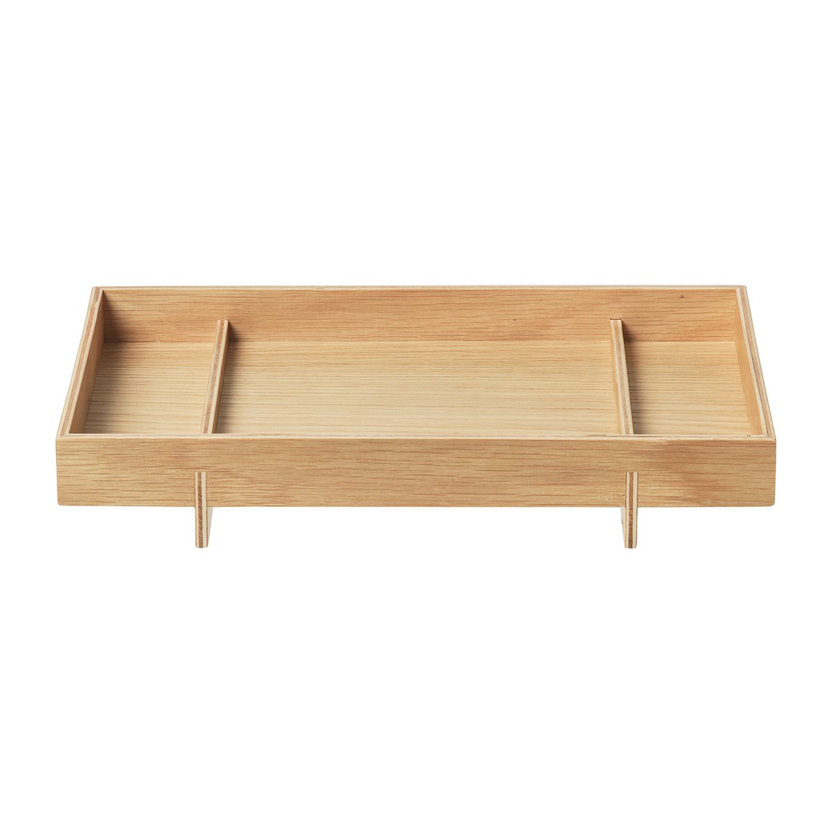 blomus Abento dienblad 18x30 cm Wilgenhout | Scandinavisch Interieur | Dienbladen | Beige