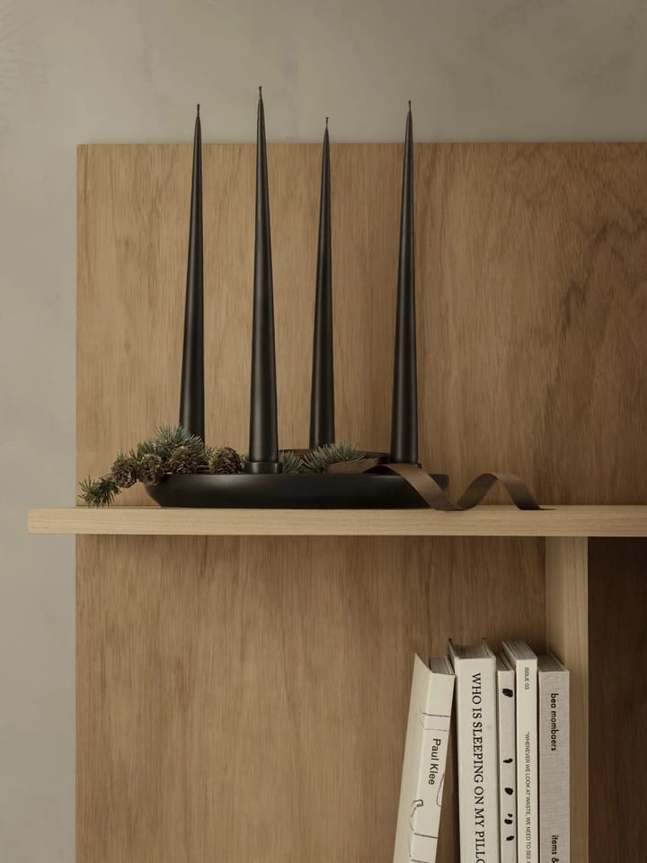 ADVENT kandelaar Ø27 cm, Black Blomus