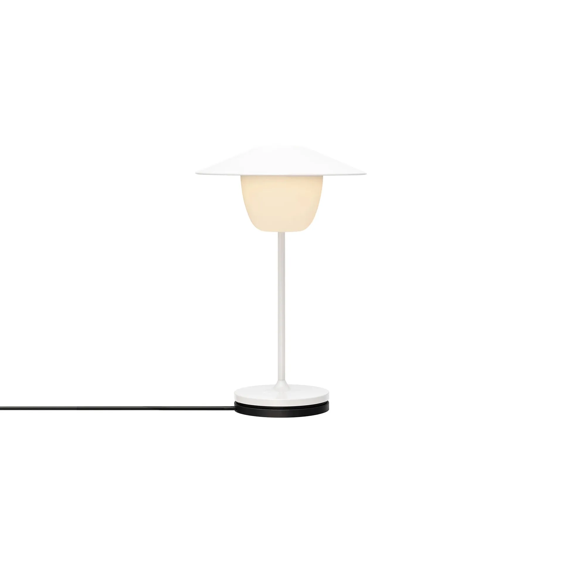 Ani mini LED-lamp 21,5 cm, Wit blomus