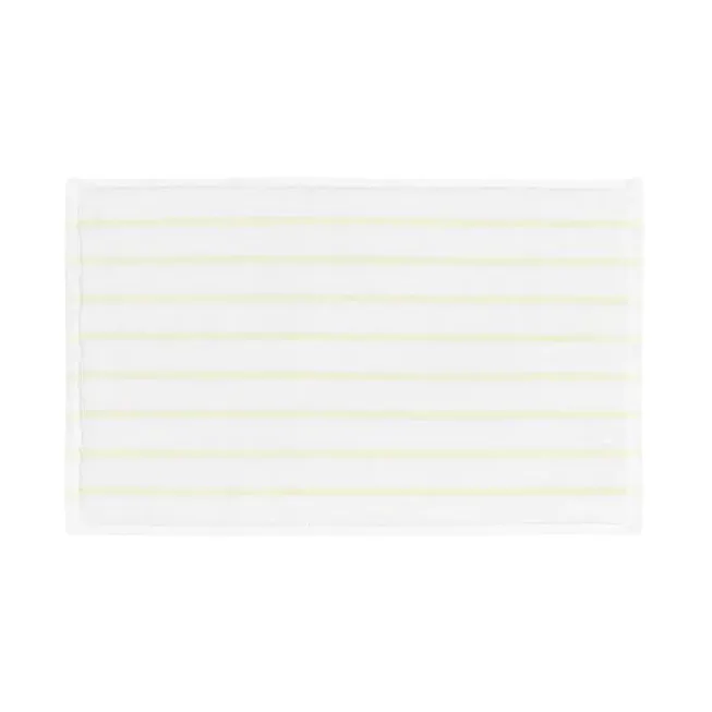 Arto handdoek, 2-pack, Transparant geel-wit, 30x50 cm blomus