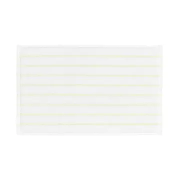 Arto handdoek - 2-pack, Transparant geel-wit, 30x50 cm - blomus