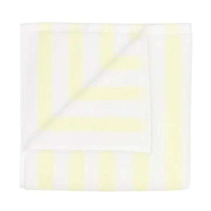 Arto handdoek - 2-pack, Wit-transparant geel, 30x50 cm - blomus