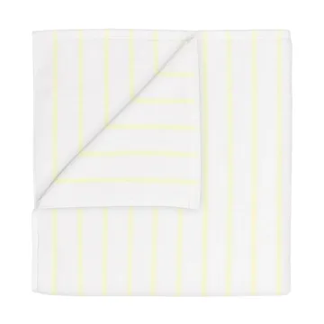 Arto handdoek - Transparant geel-wit, 70x140 cm - blomus