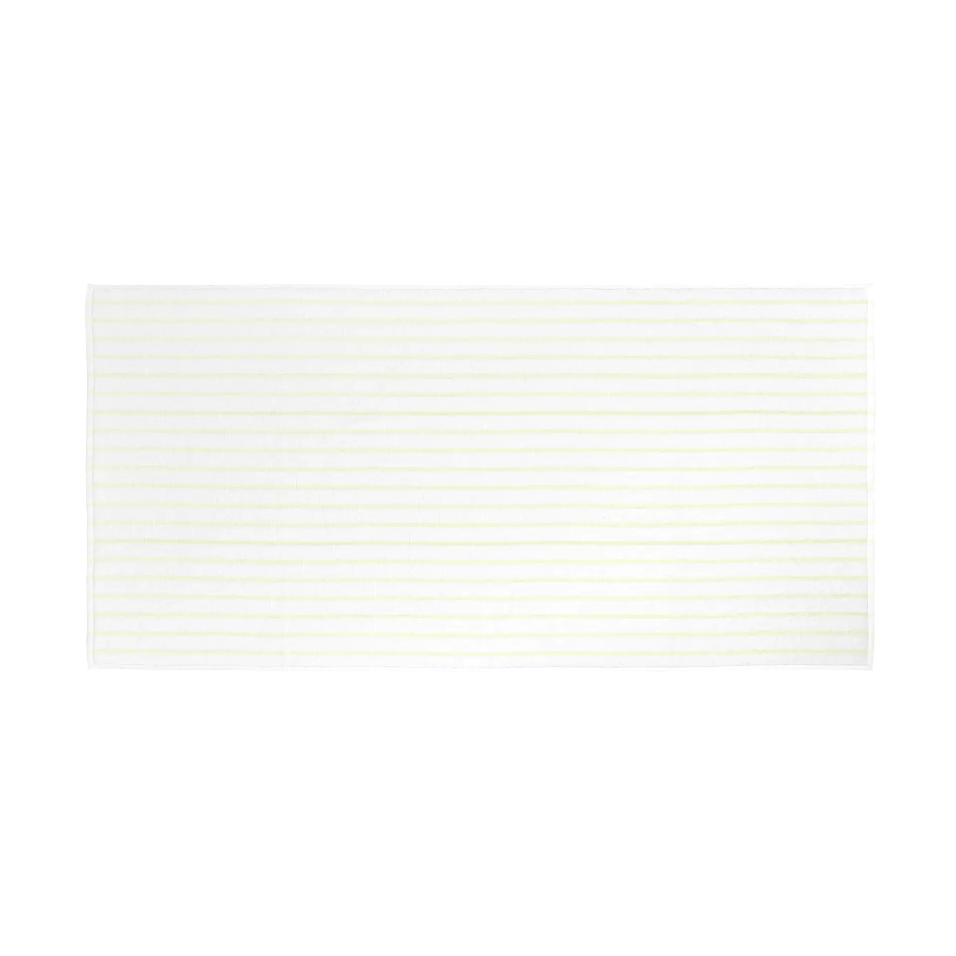 Arto handdoek, Transparant geel-wit, 70x140 cm blomus