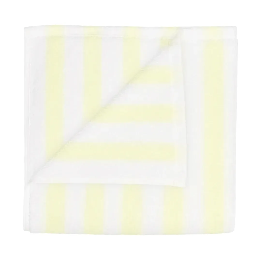 Arto handdoek, Wit-transparant geel, 50x100 cm blomus