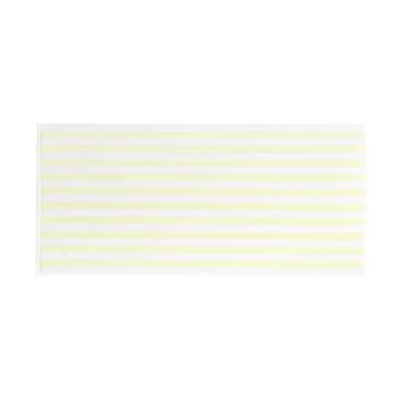 Arto handdoek - Wit-transparant geel, 50x100 cm - blomus