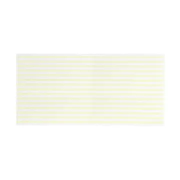 Arto handdoek - Wit-transparant geel, 70x140 cm - blomus