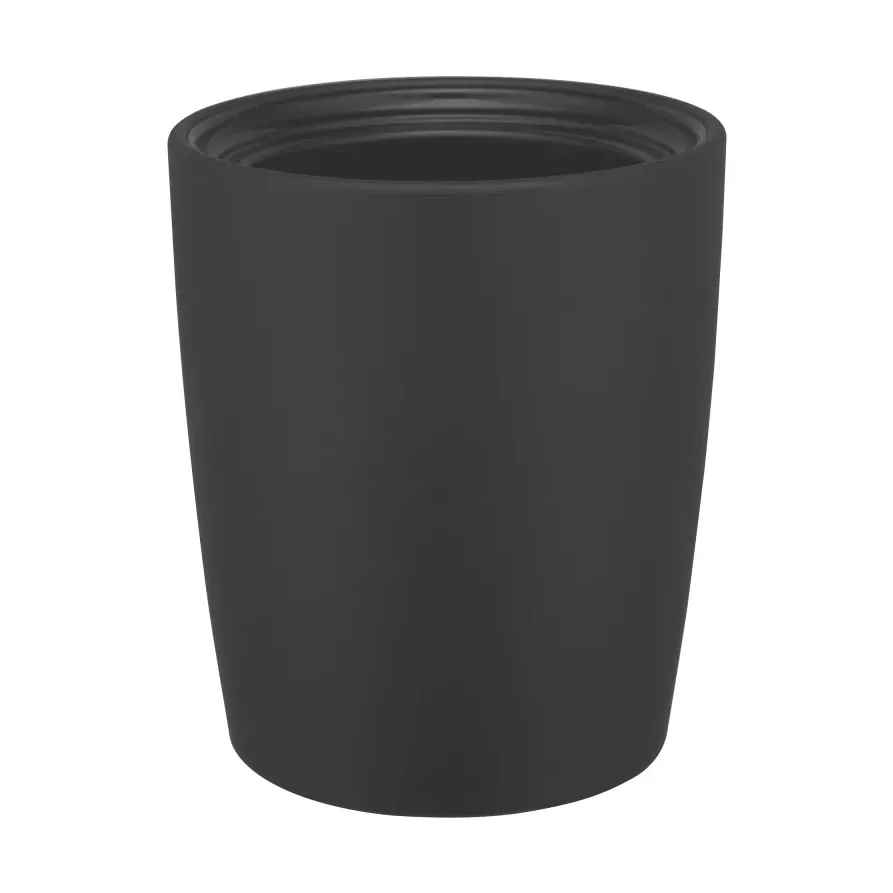 Ava toiletborstel, Zwart blomus