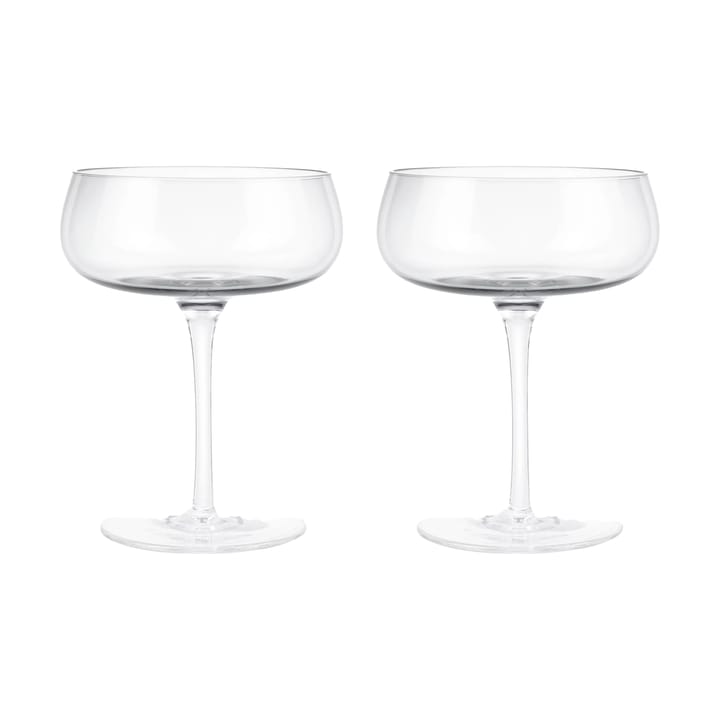 Belo champagneglas coupe 20 cl 2-pack - Clear - blomus