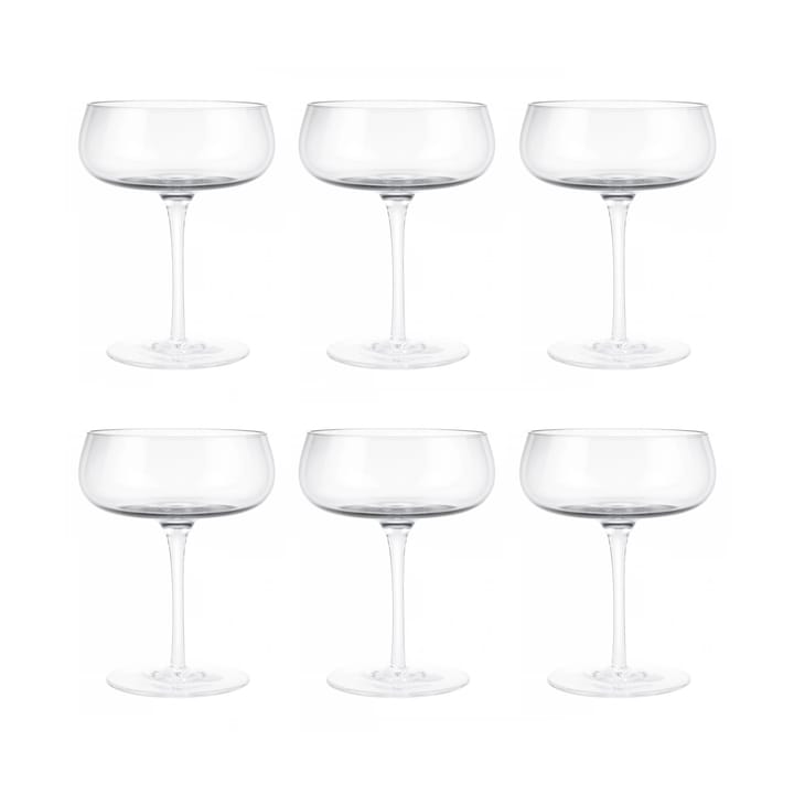 Belo champagneglas coupe 20 cl 6-pack - Clear - Blomus