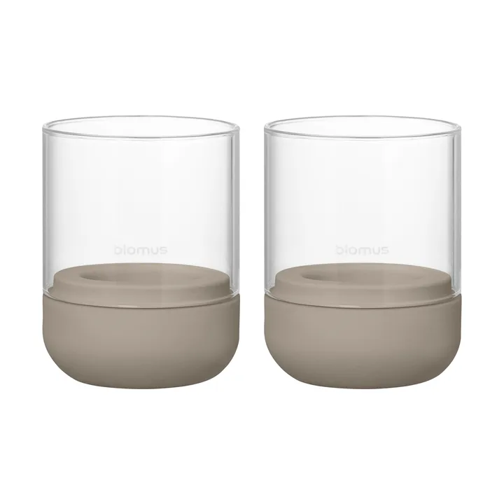 Calma waxinelichthouder Ø7 cm 2-pack - Fungi - Blomus