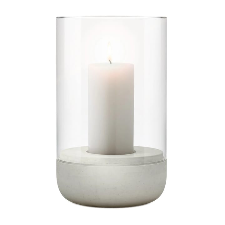 Calma windlicht Ø12 cm, Light grey Blomus