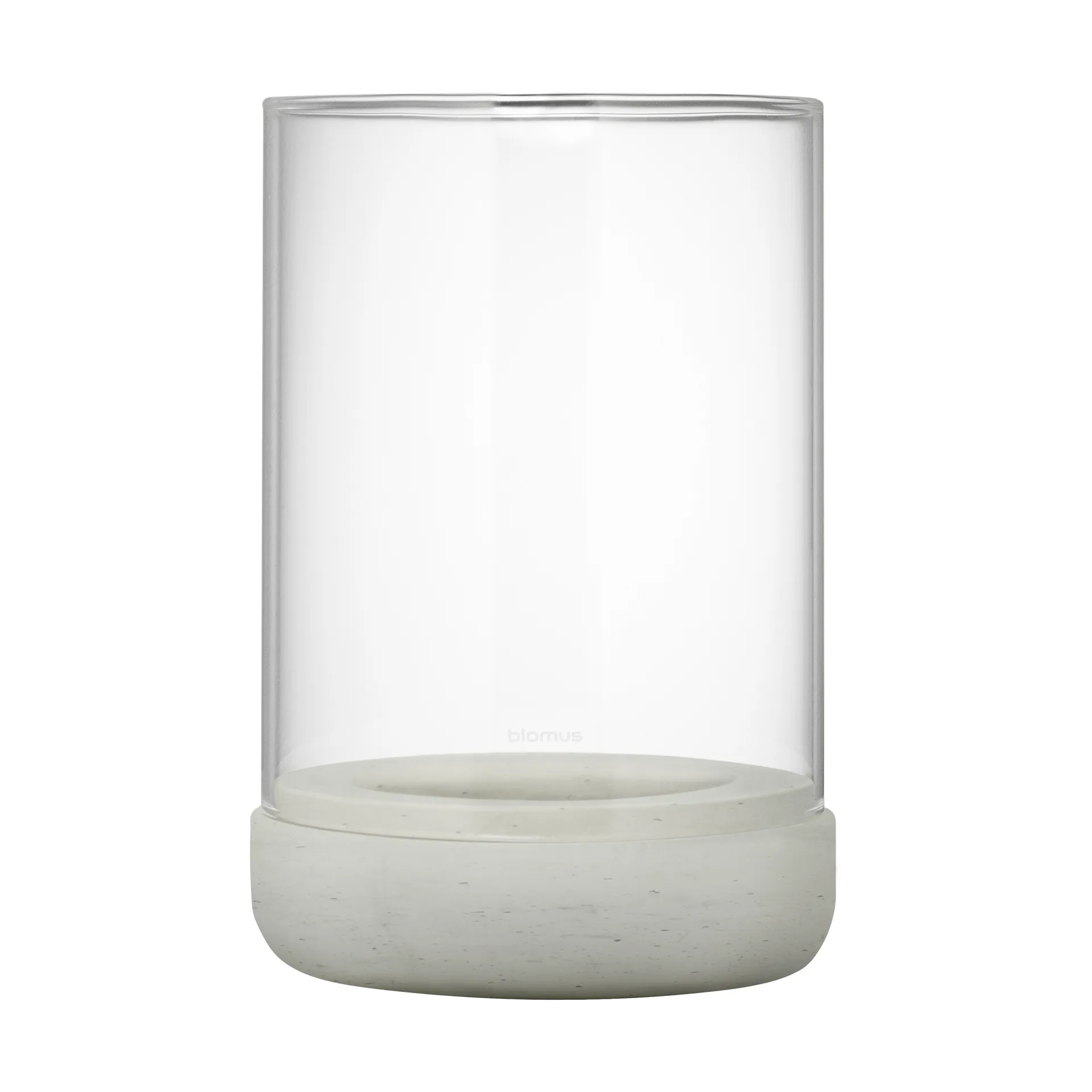 Calma windlicht Ø15 cm, Light grey blomus