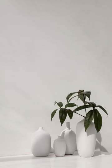 Ceola vaas 18,5 cm - Wit - blomus