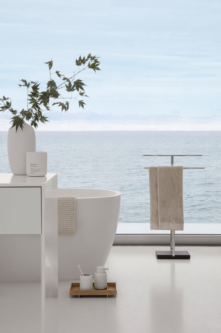 Ceola vaas 25 cm, Wit blomus