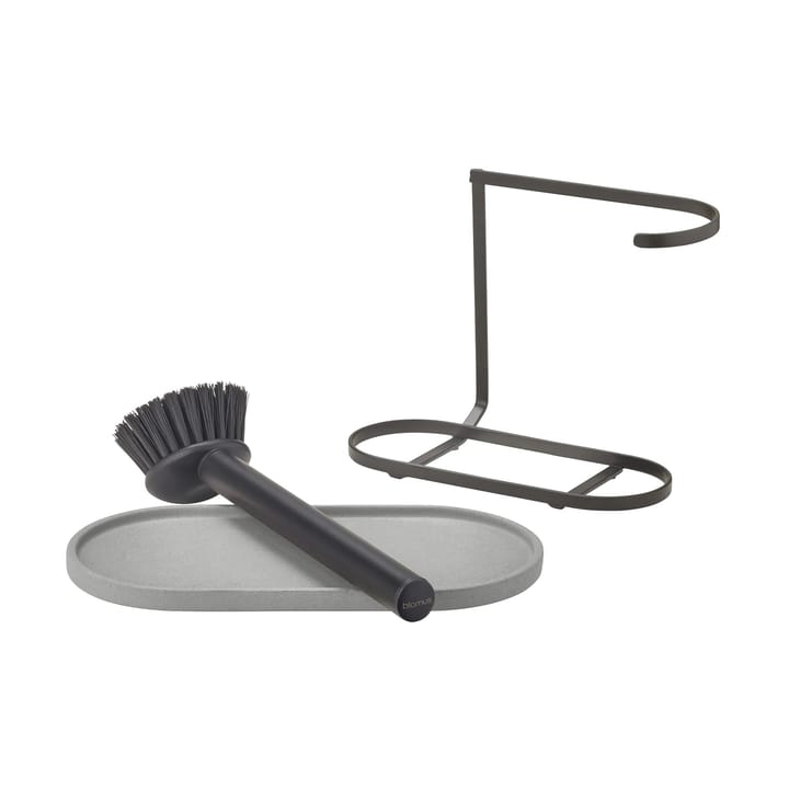 Dhuva afwasborstel- en zeephouder, Micro Chip blomus