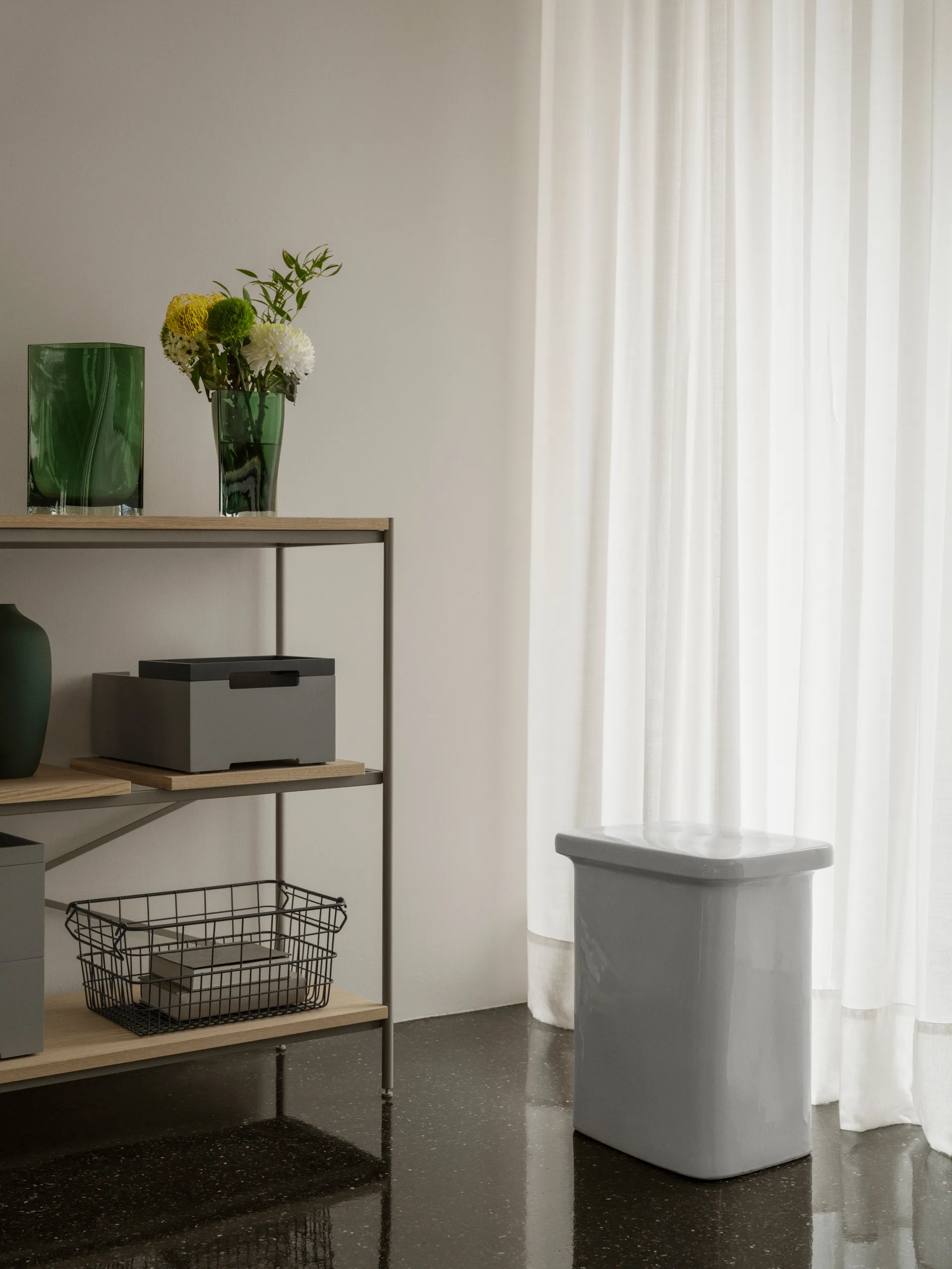 Duasis vaas, Agave Green, 21 cm blomus