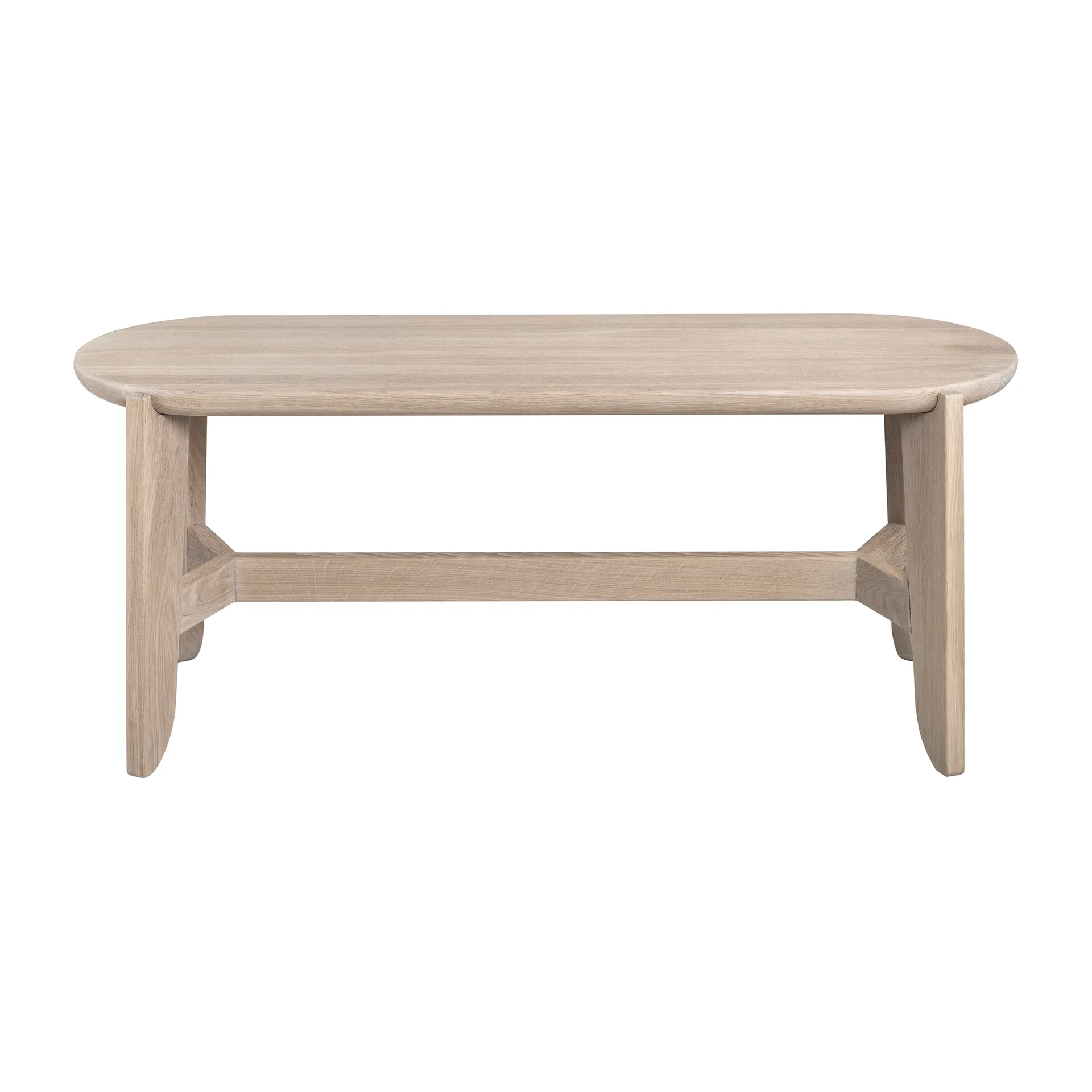 Eli bankje 110x39,5x45 cm, Eikenhout blomus