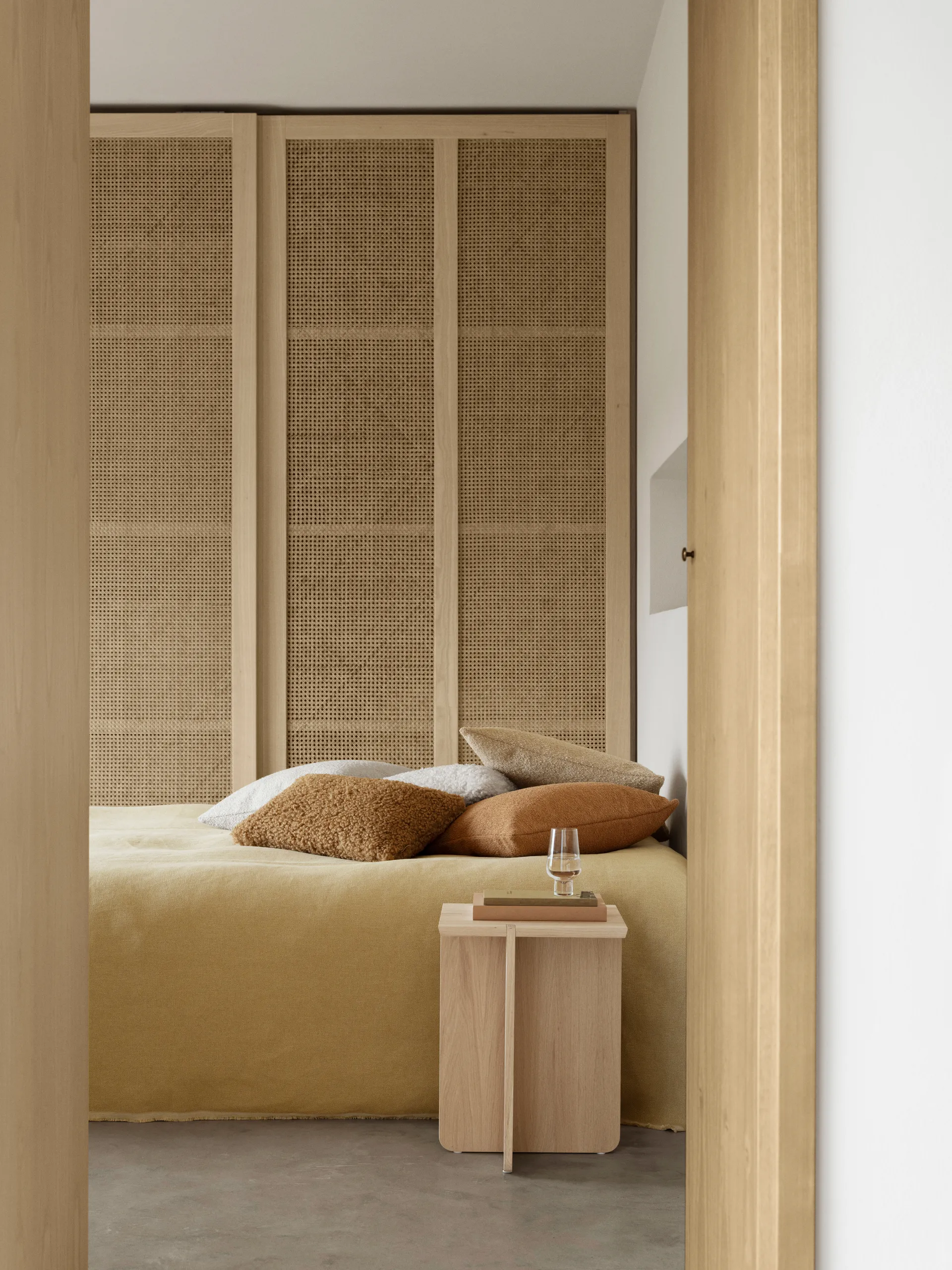 Engawa bijzettafel, Oak, 35x35x46 cm blomus