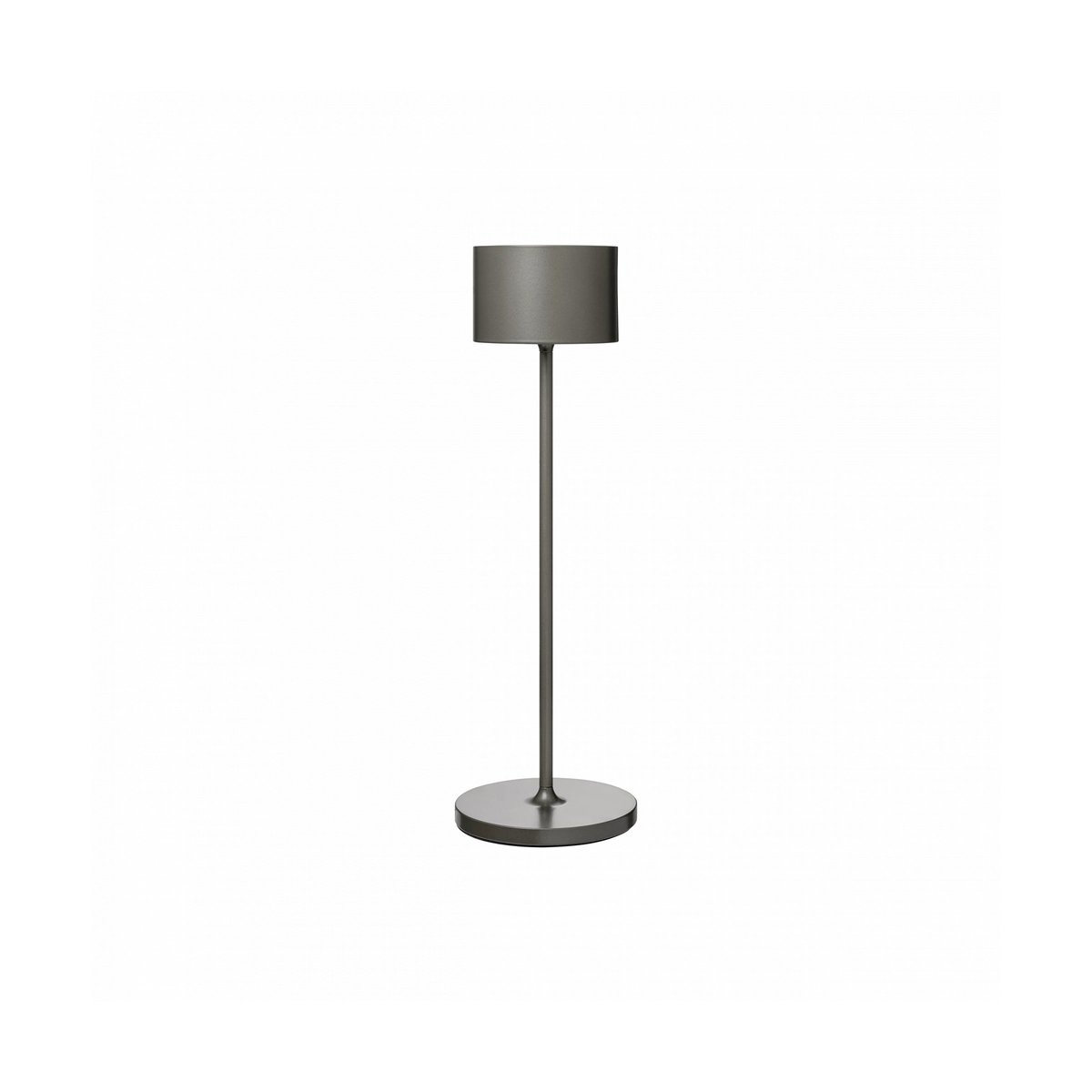 blomus Farol mobiele ledlamp 33 cm Burned Metal | Scandinavisch Interieur | Bureau- & tafellampen | Grijs