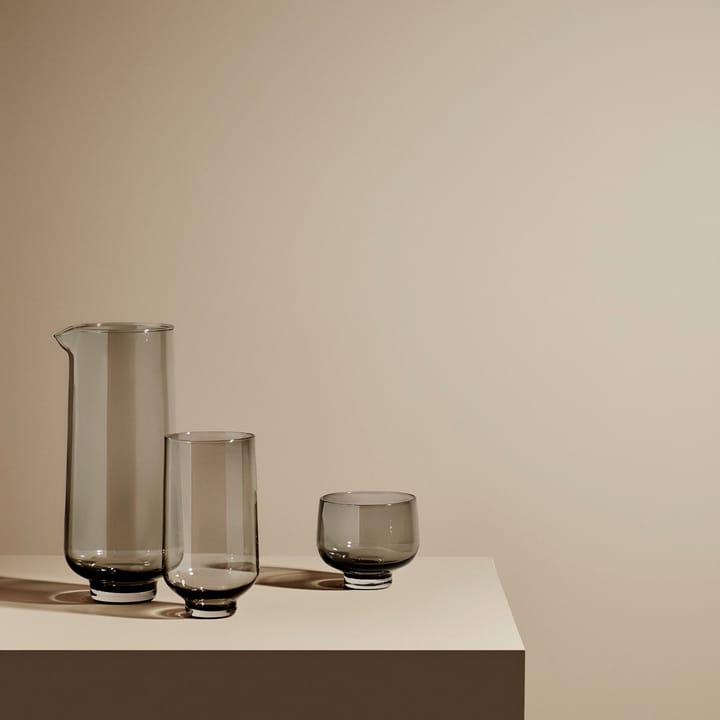 Flow bekerglas 22 cl, 2 stuks, Smoke blomus