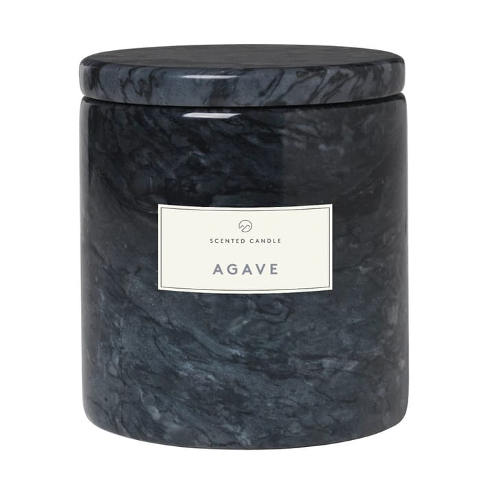 Frable geurkaars marmer Ø10 cm - Magnet-agave - Blomus