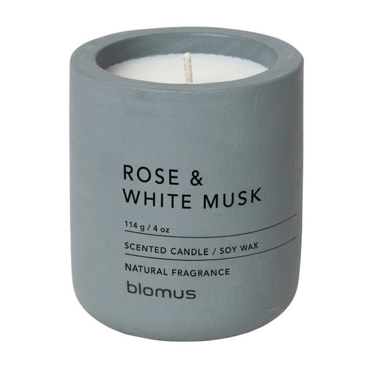 Fraga geurkaars 24 uur - Rose & White Musk-Flintstone - Blomus