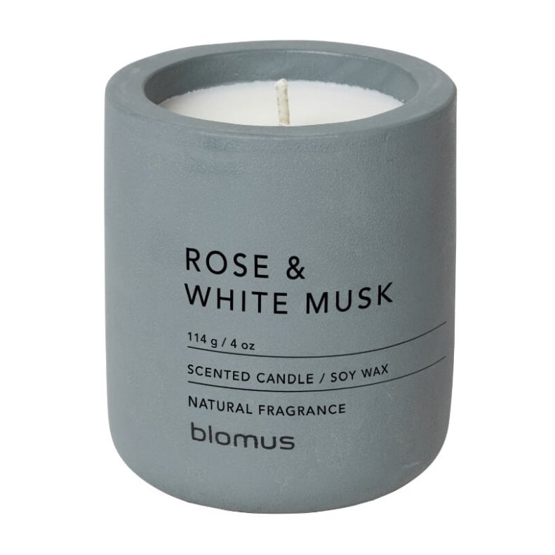 blomus Fraga geurkaars 24 uur Rose & White Musk-Flintstone
