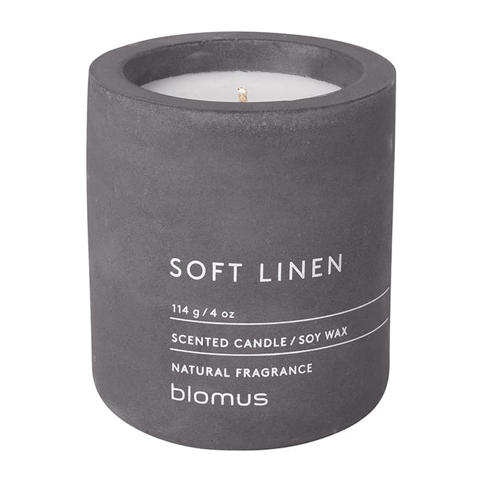 Fraga geurkaars 24 uur - Soft Linen-Magnet - Blomus