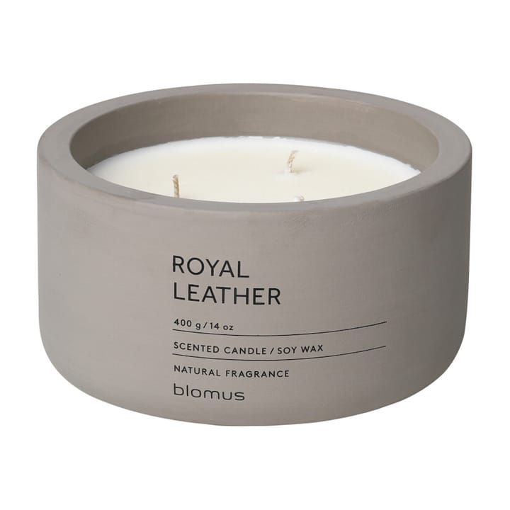 Fraga geurkaars 25 uur - Royal Leather-Satellite - Blomus