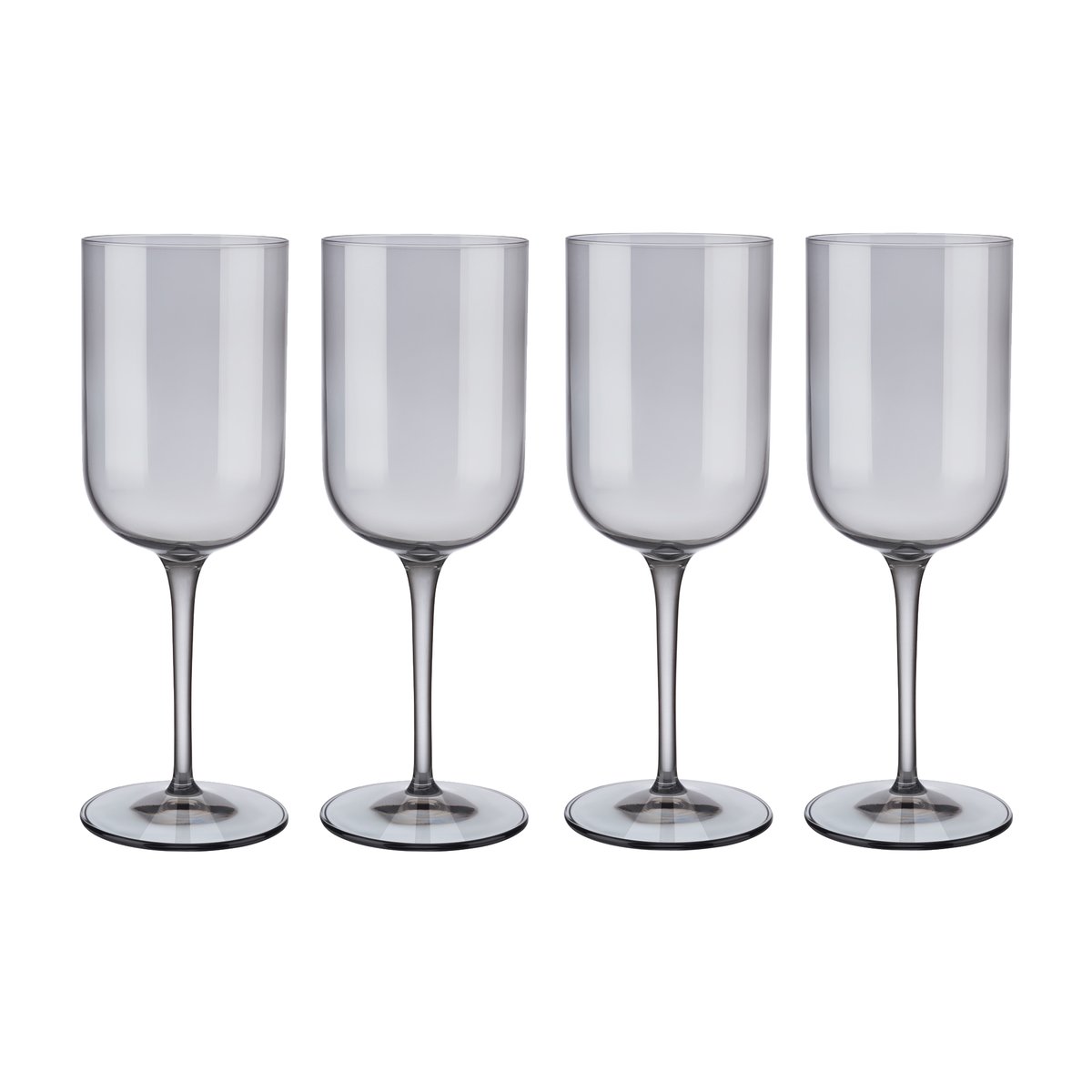 blomus Fuum rodewijnglas 40 cl 4-pack | Scandinavisch Interieur | Wijnglazen | Grijs