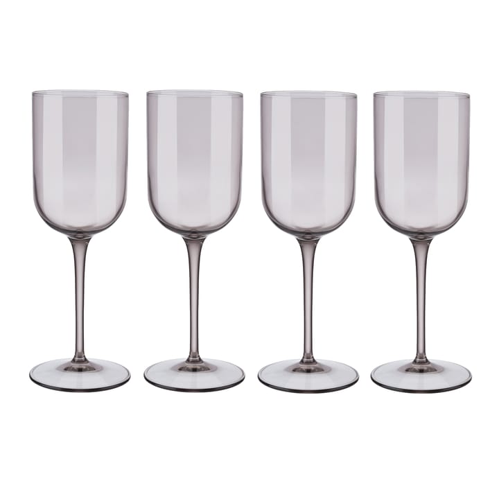 Fuum wittewijnglas 28 cl 4-pack - Fungi - Blomus