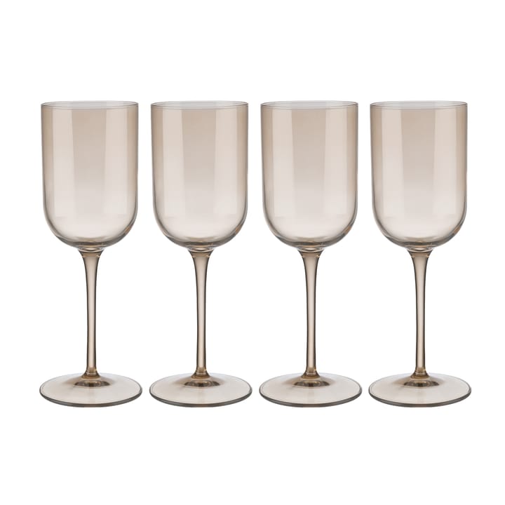 Fuum wittewijnglas 28 cl 4-pack - Nomand - Blomus