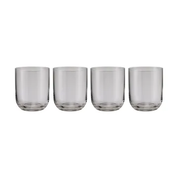 Fuumi drinkglas 34 cl 4-pack - Smoke - blomus
