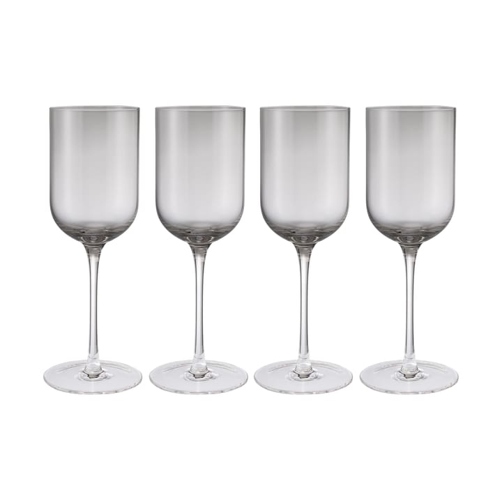 Fuumi wijnglazen 31 cl 4-pack, Smoke-klaar blomus