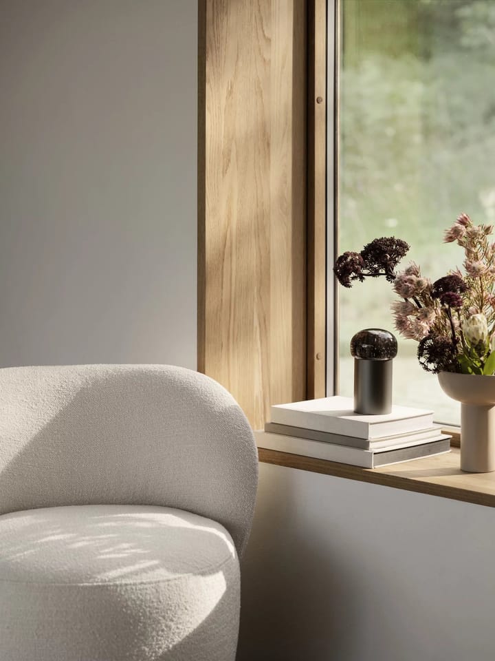 Iris LED-lamp 18 cm, Gun Metal blomus
