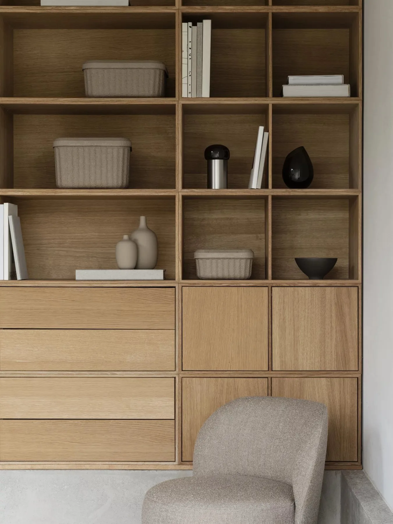 Iris LED-lamp 18 cm, Silver Metal blomus