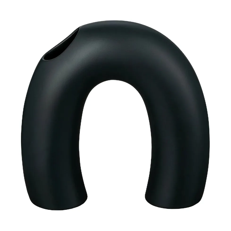 Kagetsu vaas 18 cm, Black blomus