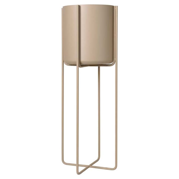 Kena pot op poten M h80,5 cm Ø29 cm - Nomad (beige) - blomus