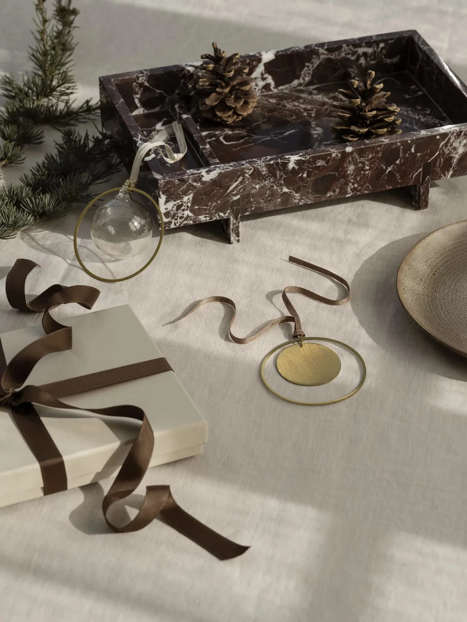 KITAI kerstballen 8,5 cm 4-pack, Clear blomus