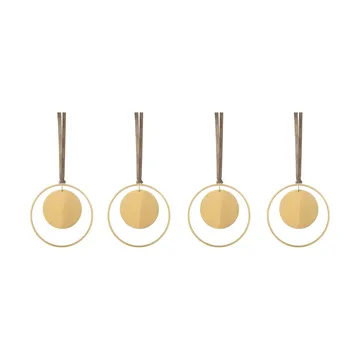 KITAI kersthanger 8,5 cm 4-pack - Circle - blomus
