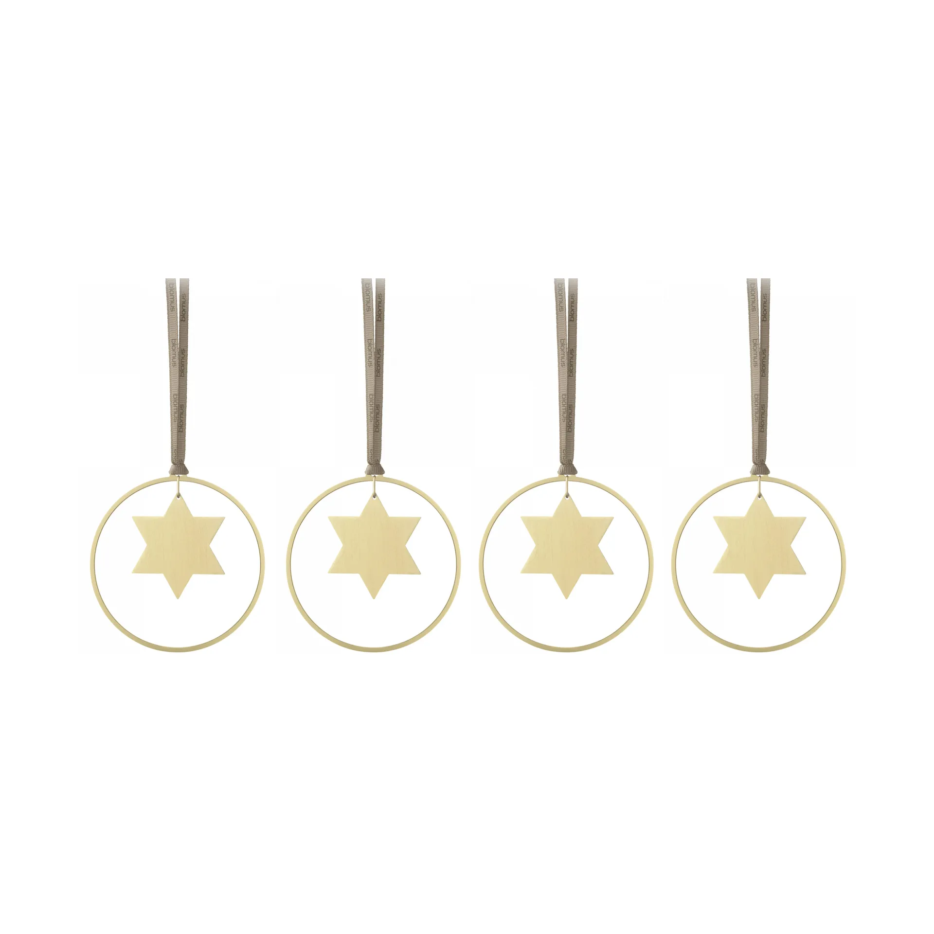 KITAI kersthanger 8,5 cm 4-pack, Stars blomus