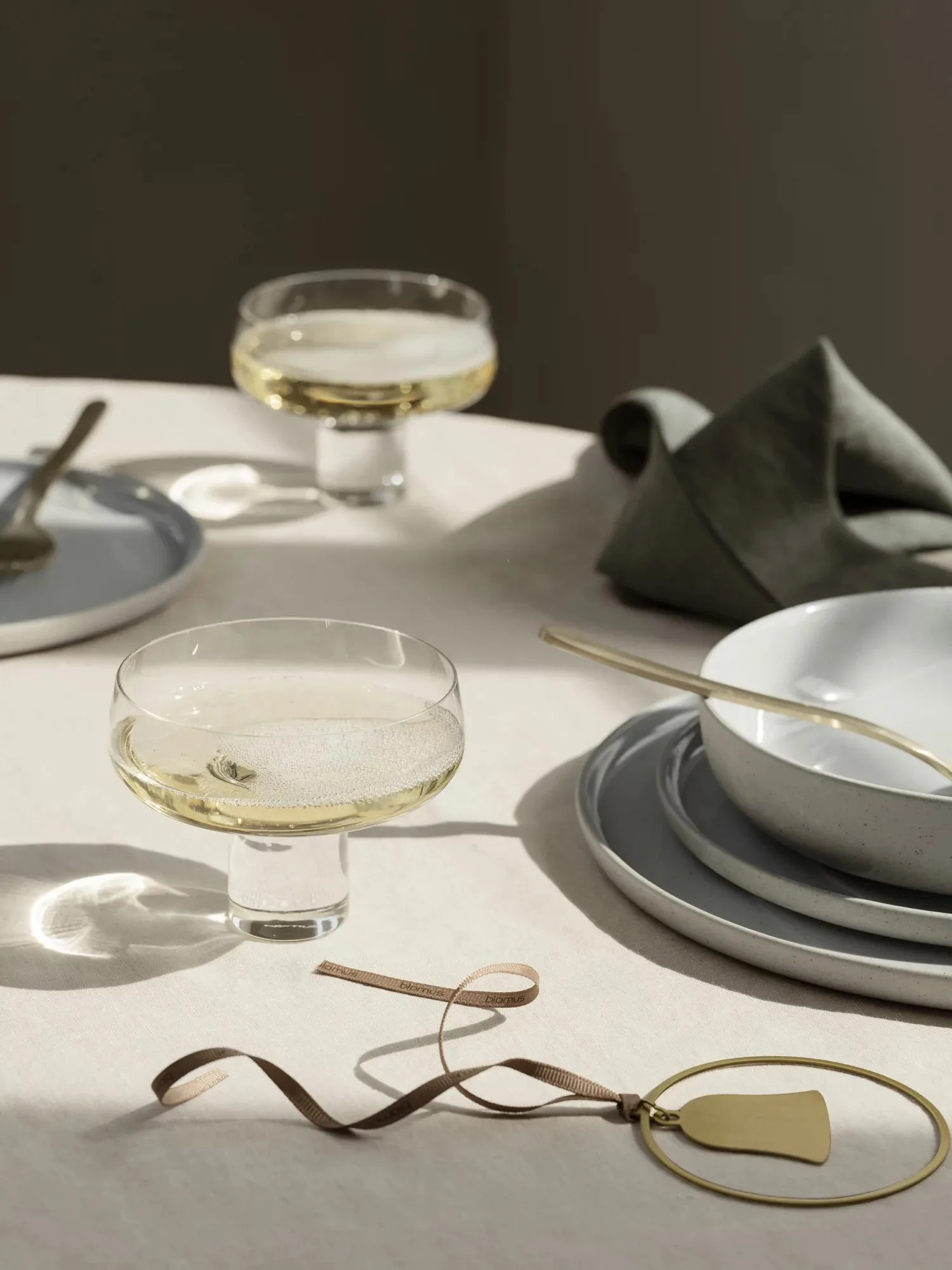 Koyoi champagneglas Coupe 9 cl, klaar blomus