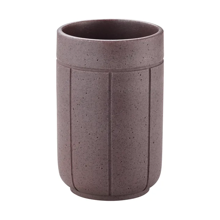 Kua tandenborstelbeker - Cedar Wood, Ø7x11 cm - Blomus