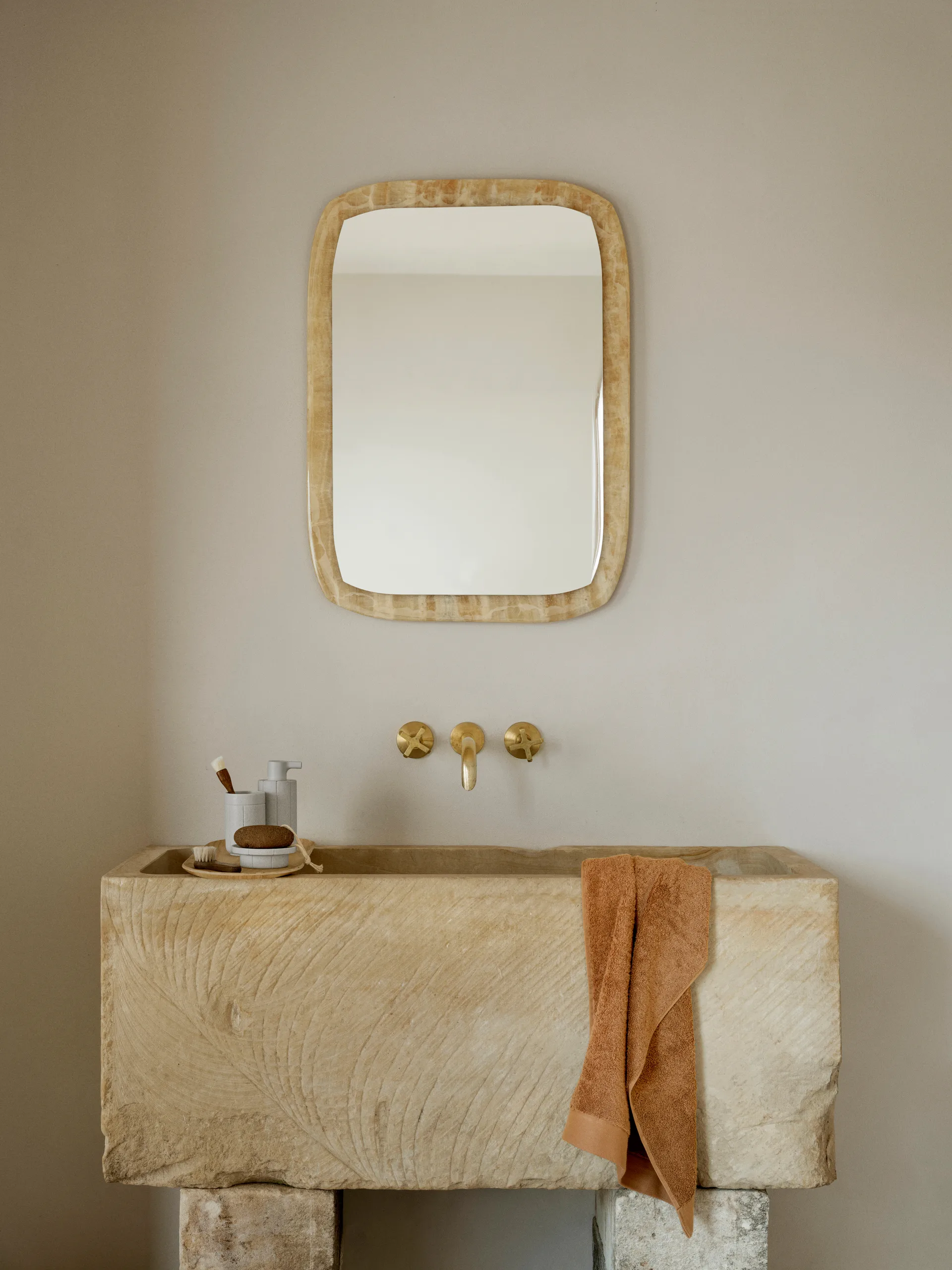 Kua tandenborstelbeker, Moonbeam, Ø7x11 cm blomus